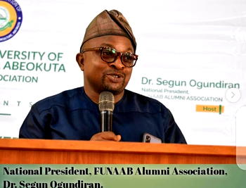 Why Entrepreneurship should be promoted – FUNAAB Alumni President