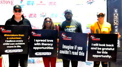 Eat ‘N’ Go partners with Slum2School to celebrate International Literacy Day at Tarkwa Bay