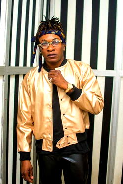 Thugluvin Records, a rapper with distinct, upbeat, and optimistic demeanor