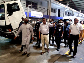 CG Federal Fire Service revives 25 years old abandoned hydraulic platform
