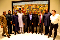BUA Group’s Abdulsamad Rabiu hosts Aliko Dangote, Sijibomi Ogundele, others in private event to celebrate outgoing French Ambassador, Jerome Pasquier