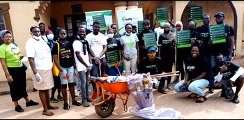 World Clean Up Day: Youth groups clean Lagos streets