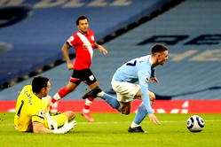 VAR drama as Man City drop points in 0-0 draw with Southampton