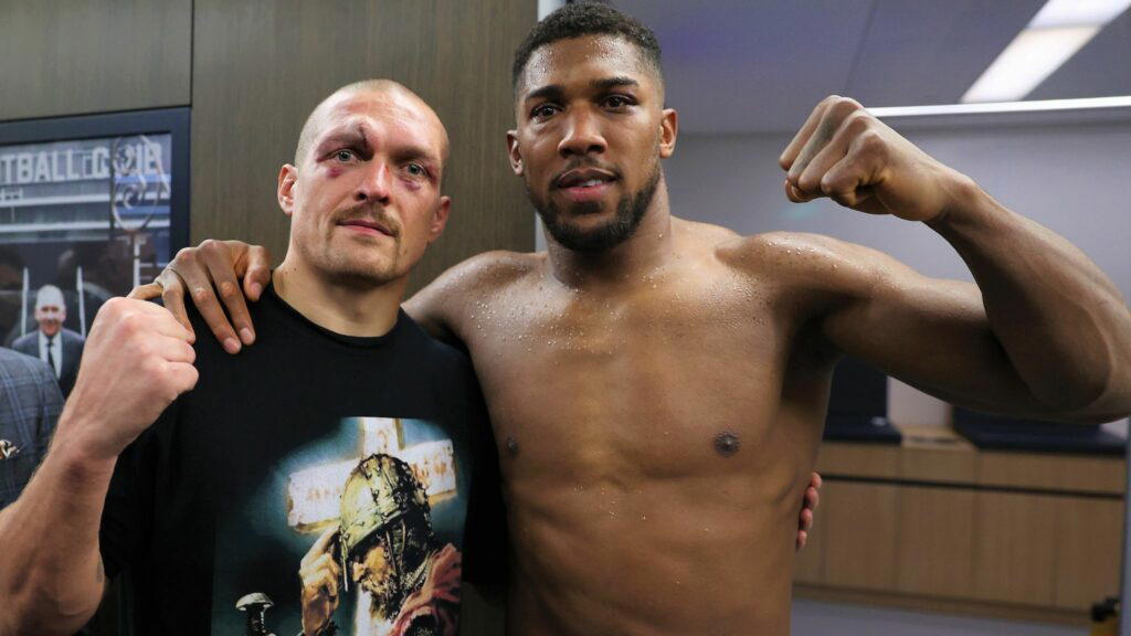 Anthony Joshua Teams Up With Former Rival Oleksandr Usyk in Surprise Training Alliance