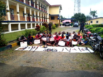 Police burst Kidnapping/gun running Syndicate, parade child trafficker in Calabar