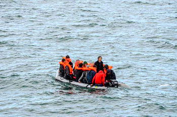348 migrants rescued from English Channel over weekend