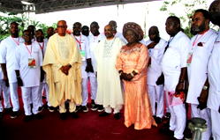 Gov Emmanuel Shares His Burden As Commissioner Eno Gives Thanks