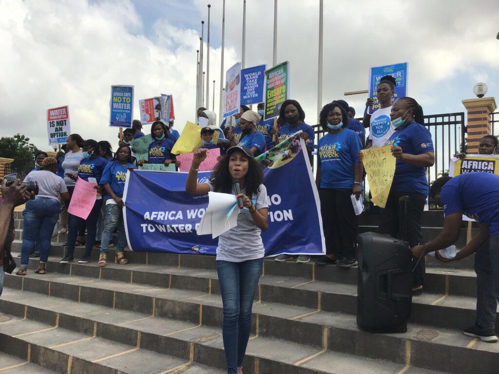 Women storm Alausa, petition Sanwo-Olu over water privatisation