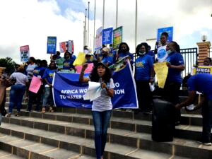 Women storm Alausa, petition Sanwo-Olu over water privatisation