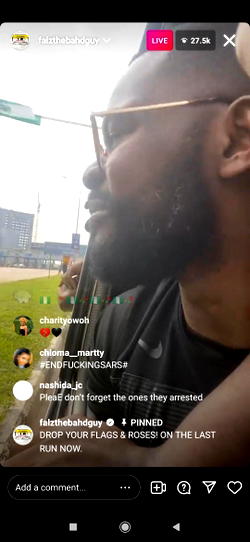 #ENDSARS Memorial: Falz, Macaroni, others lead car procession; police make arrest