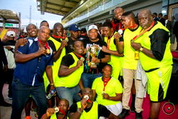 HOS Games: Lagos fire officers win gold in tug of war