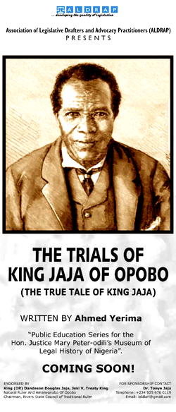 Finally, ‘Trial of King Jaja of Opobo’ to showcase video animation, stage drama as Portharcourt hosts NBA annual conference October 27