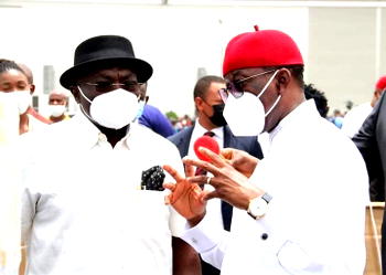 Okowa felicitates with Ikpeazu at 57