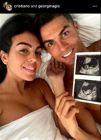 Cristiano Ronaldo expecting twins with partner, Georgina Rodriguez