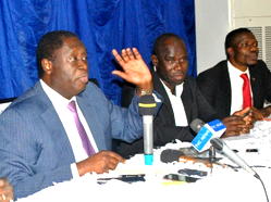 Photos: Bi-Courtney Chairman media interactive session with aviation correspondents at MMA 2