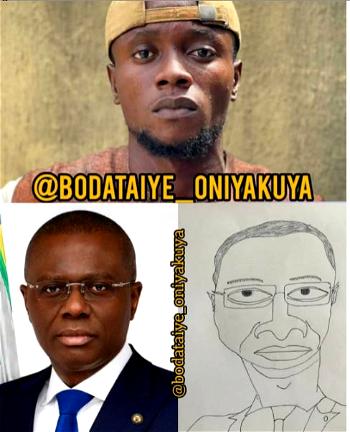 Governor Sanwo-Olu’s invitation to caricature artist sparks reactions