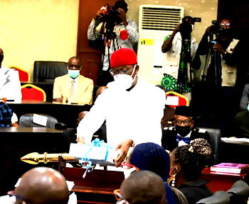 Okowa presents 2022 budget of N469.5bn to state assembly