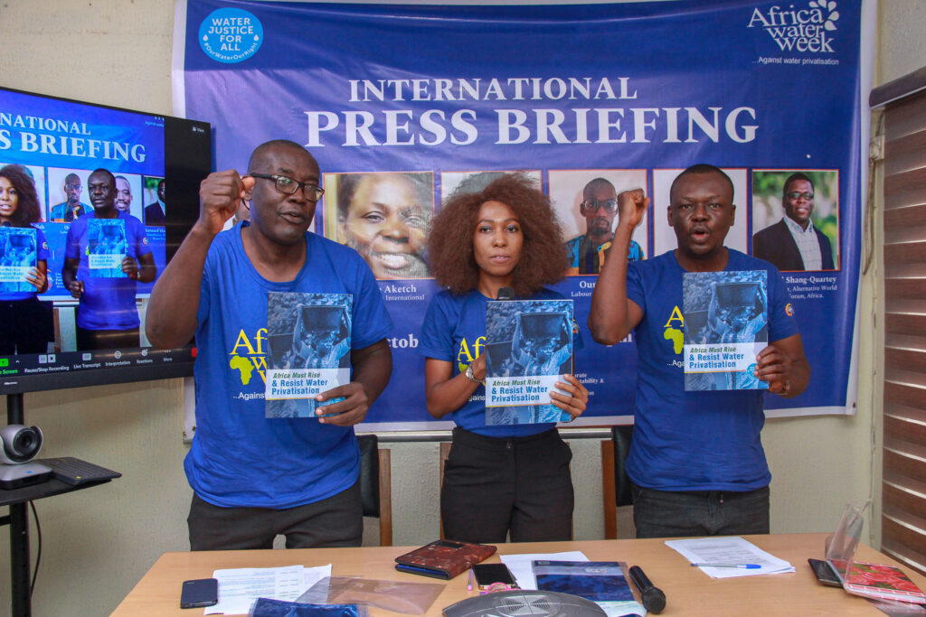Africa water activists resist corporate privatisation as World Bank meets