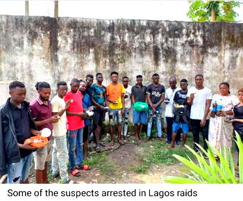 Drugs War: NDLEA bursts drug joints in Lagos, Oyo, Kwara, Benue; arrests 110 dealers