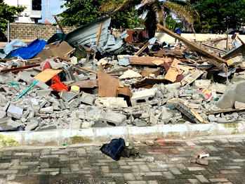 Lagos demolishes rowing club over Right of Way