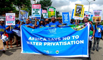 CSOs, labour march on Lagos ministry, demand end to water privatisation