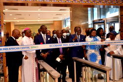 Sanwo-Olu unveils Ecobank Pan African Centre, lauds smart building initiative