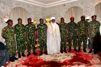 Goronyo Killings: Army Chief, Yahaya storms Sokoto, charges troops to redouble efforts against bandits