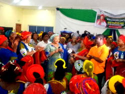 IGP’s wife visits Kogi, distributes empowerment kits to wives of Police Officers