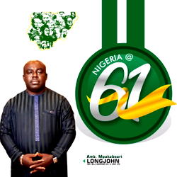 Nigeria @61, arise compatriots, says Mpakaboari Long John