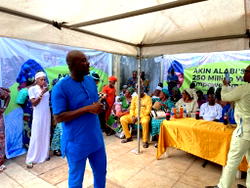 Akin Alabi continues 250 million empowernment scheme to Egbeda Ona Ara Constituency
