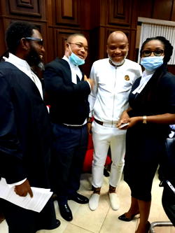 BREAKING: Kanu pleads not guilty to FG’s amended charge