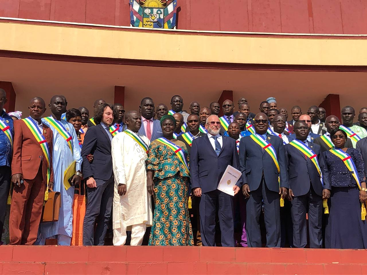 Russian instructors awarded by  Central African Republic National Assembly
