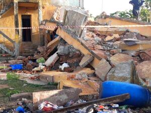 Ikorodu building collapse Lagos school fence collapse leaves two children dead