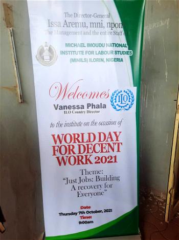 ILO committed to ensuring decent work for Nigerian workers, says Vanessa Phala