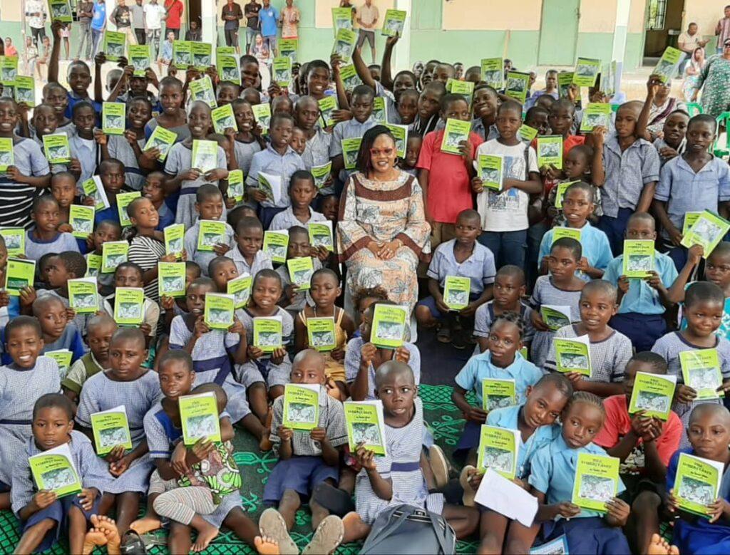 Benue First Lady reads to Benue pupils in Read Aloud initiative to revive reading culture in children