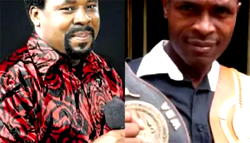 Synagogue must not die, cries boxing champ, Apostle Oboh