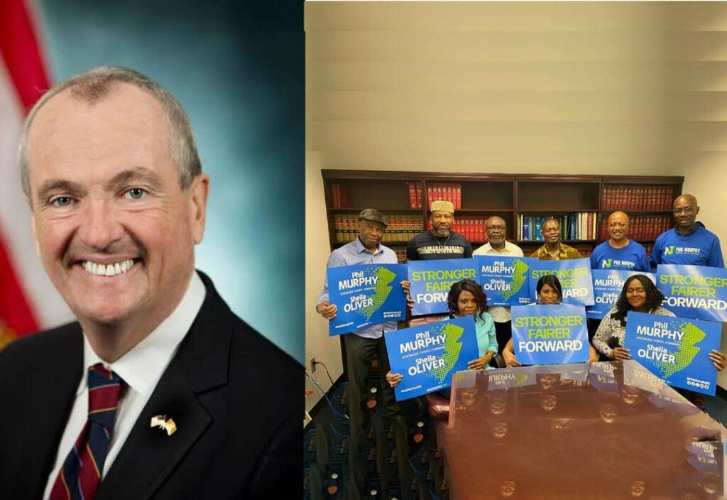 PM DA: African Group drums support for Phil Murphy's Re-election as New Jersey Gov