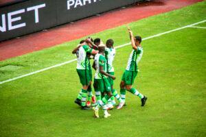 Super Eagles goal [Breaking] Qualifiers: Super Eagles beat Liberia 2-0, move one step away from World Cup play-off