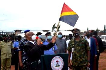 Insecurity: Gov. Uzodimma flags off “Exercise Golden Dawn” in Imo