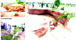 Commuters groan as 42-year-old Taraba link road to FG’s $5.8bn power plant collapses