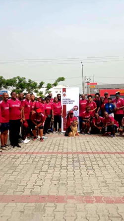 FGCPHOSA holds health walk