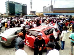 #EndSARS Lekki memorial: Protesters shun Alausa stage demonstration