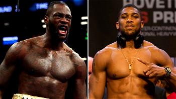 Anthony Joshua says he wants fight with Deontay Wilder
