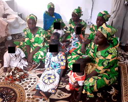 [PHOTOS] Boko Haram Escapees: Zulum receives 6 girls, pregnant schoolgirl, 9 children