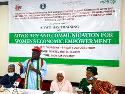 Empowerment: Issa Aremu urges Nigerian women to speak out