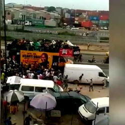 [VIDEO] INSECURITY: Anambra guber candidate takes campaign to Lagos