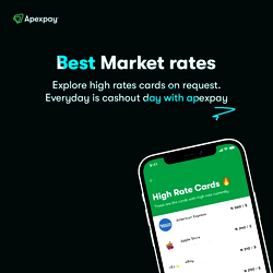 Most recommended apps to sell gift cards at a high rate
