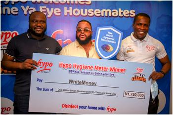 Hypo promotes disinfecting culture through Big Brother Naija Season 6 show