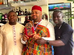 Oil magnate Jim Okolo bags Nelson Mandela leadership Award