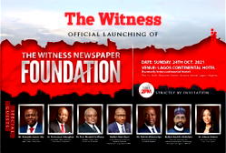 Sanwo-Olu, Uduaghan, Obasa, Kyari, others for The Witness Newspaper Foundation launch